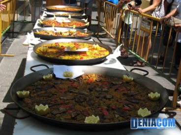 Seis paellas entran a puntuación en el Concurso de Paellas de los Mayorales de Sant Roc