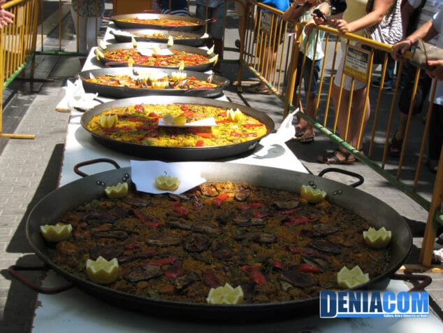 Seis paellas entran a puntuación en el Concurso de Paellas de los Mayorales de Sant Roc