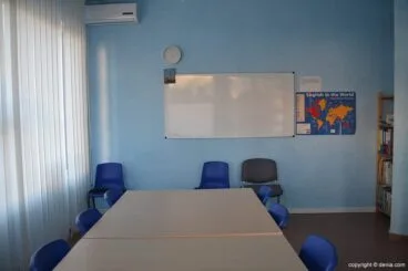 Aula de trabajo en Estudio Saladar