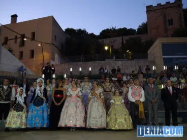 02 Invitados a la presentación de las FFMM de Dénia junto a las FFMM y cortes de honor