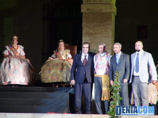 45 Pleitesía de los Moros y Cristianos a las Falleras mayores de Dénia 2013