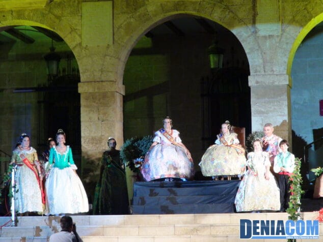 56 Pleitesía de la Falla Saladar a las Falleras mayores de Dénia 2013