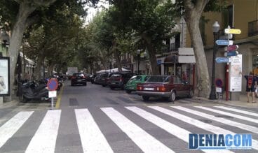 Calle Marques de Campo desde Quatre Cantons