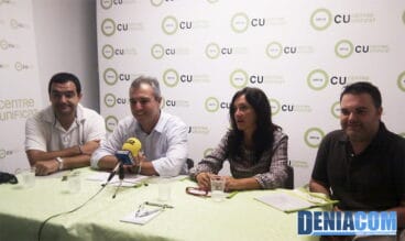 Centre Unificat apuesta por la supresión de puestos de confianza en Dénia
