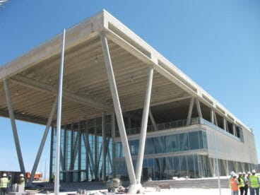Estación Marítima de Dénia Obras en la fase final