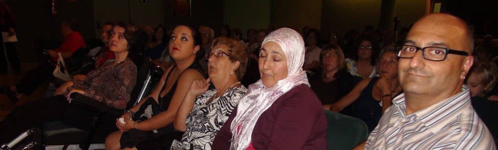 Leo Montero y su familia durante la Gala Benéfica e1349021596886