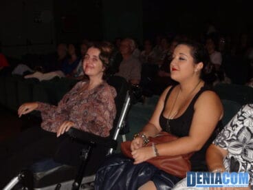 Leo Montero y su hija durante la gala benéfica