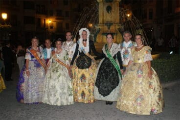 Marta Tabernero en la presentación de la Reina de Segorbe
