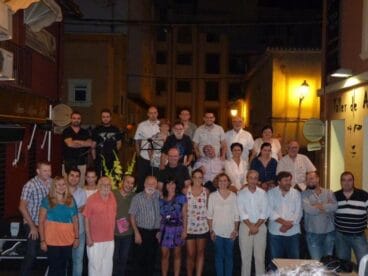 Participantes en la III Festa Estellés de Dénia