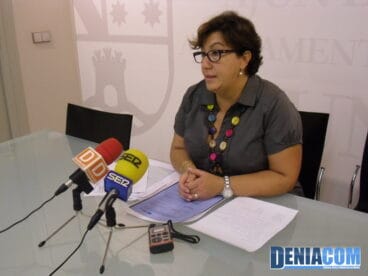 Pepa Sivera concejala de educación de Dénia
