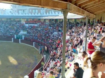 Plaza de toros de Ondara en fiestas