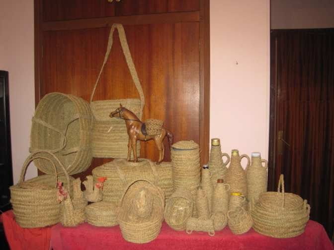 Trabajos en Esparto de Antonio Gómez Galdeano Trabajos en Esparto de Antonio Gómez Galdeano