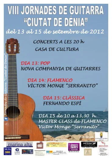 VIII Jornades de Guitarra Ciutat de Dénia