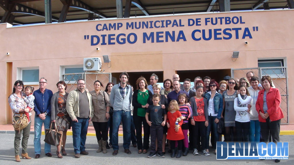 19 Entidades deportivas y sociales en el bautizo del campo de fútbol Diego Mena