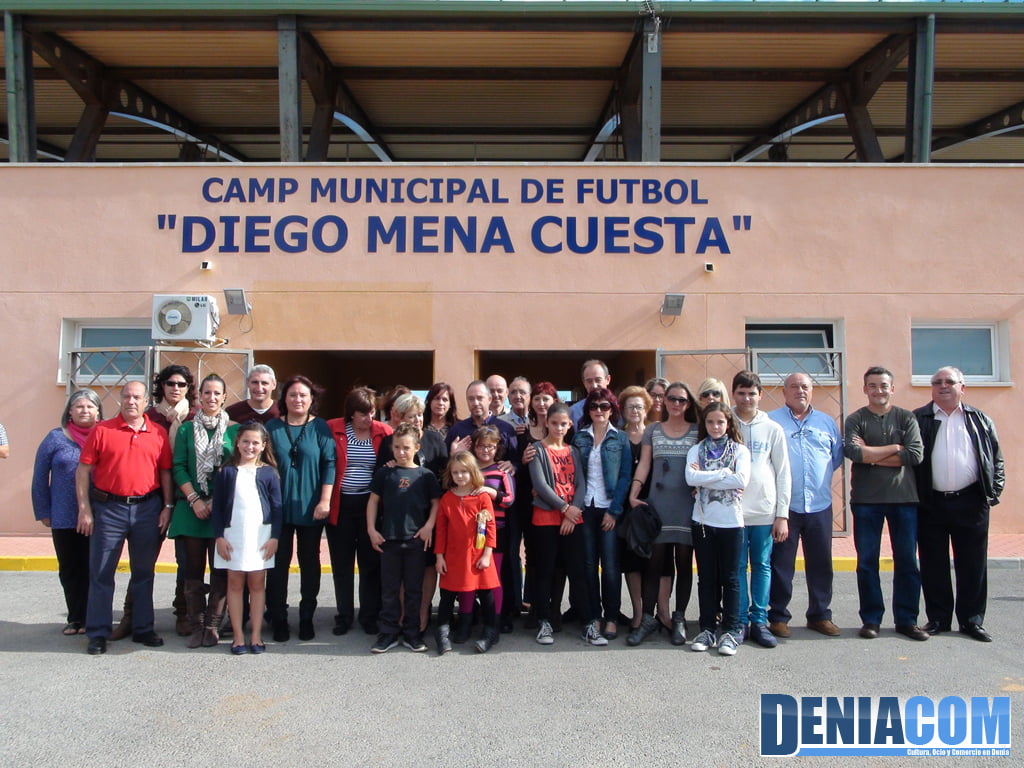 20 Entidades deportivas y sociales en el bautizo del campo de fútbol Diego Mena