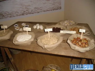 Alimentos tradicionales en la Dénia del S XVII