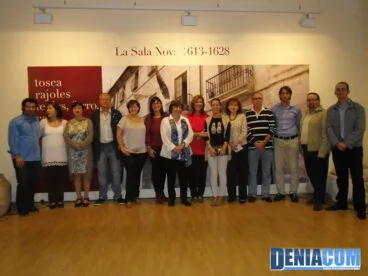 Autoridades en la exposición Viure a Dénia 1612