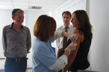 Campaña de vacunación contra la gripe en Dénia y la Marina Alta