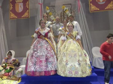 Dénia en la presentación de las FFMM de Carcaixent