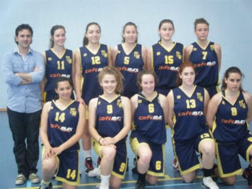 Equipo Cadete Femenino Basquet Dénia