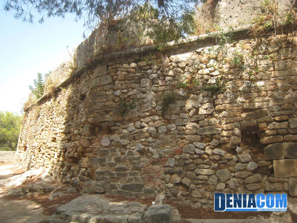 Fortificación interna del Palau del Governador del Castillo de Dénia