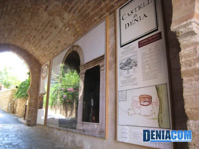 Monumentos e Historia de Dénia 11 Pasadizo de entrada al Castillo de Dénia