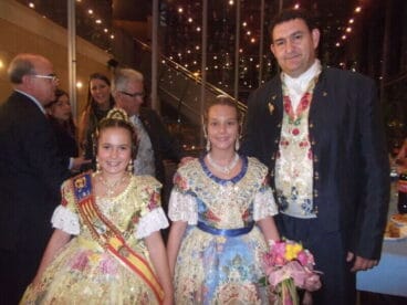 Presentació Torrent Infantil – Rocío Patricio y la nueva Fallera Mayor Infantil de Valencia