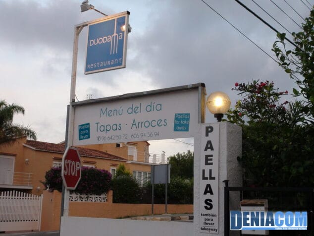 Restaurante Duodama en Dénia
