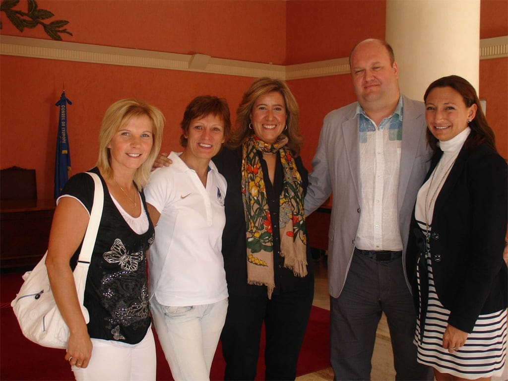 Visita del Comité Olímpico Estonio a Dénia Visita del Comité Olímpico Estonio a Dénia