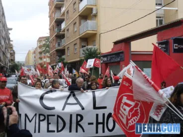 01 Huelga General en Dénia 14N – Manifestación