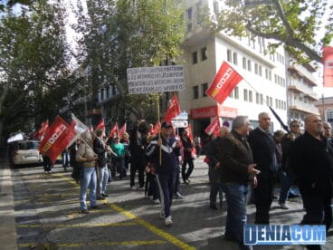 14 Huelga General en Dénia 14N – Manifestación