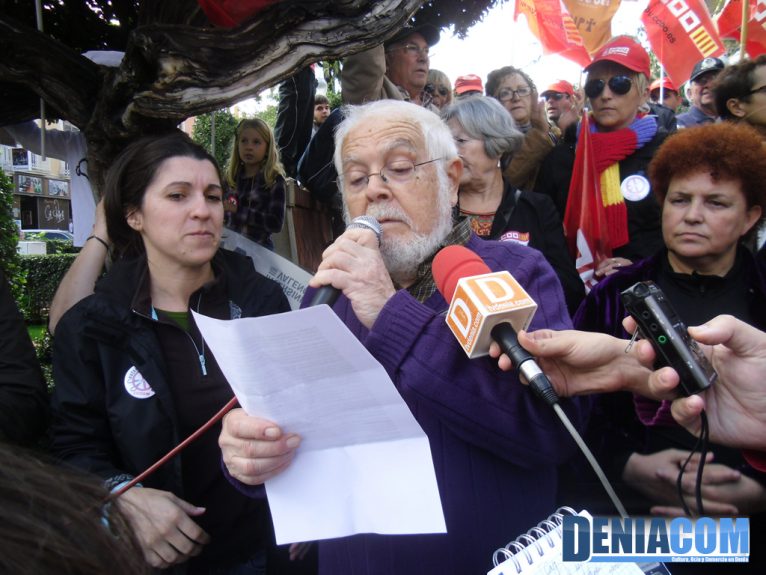 17 Huelga General en Dénia 14N - Manifestación