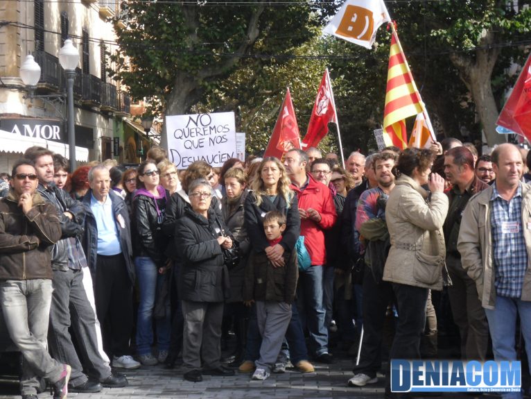 18 Huelga General en Dénia 14N - Manifestación