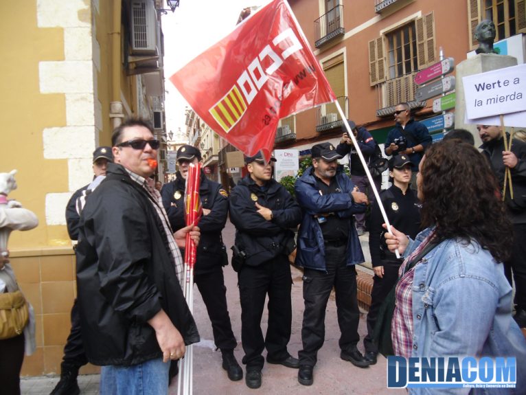 19 Huelga General en Dénia 14N - Manifestación