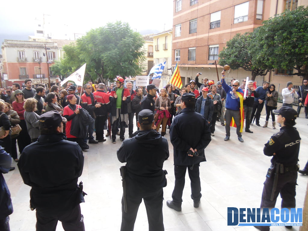 21 Huelga General en Dénia 14N – Manifestación