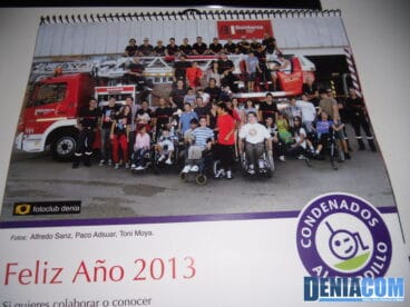 Calendario solidario de la Asociación Condenados al Bordillo