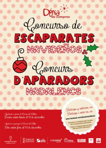 Concurso de escaparatismo navideño en Dénia