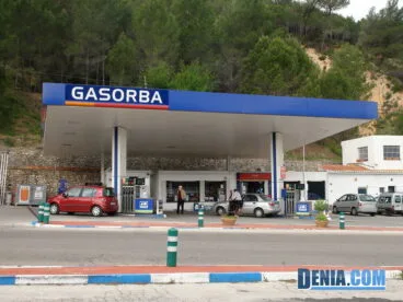 Gasorba, Gasolinera