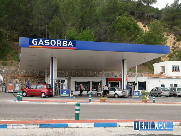 Gasorba, Gasolinera
