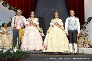 Marta tabernero en la presentación de Gandía