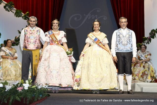 Marta tabernero en la presentación de Gandía