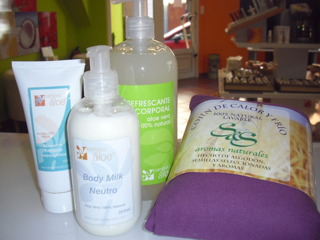 Pack loción y gelchampú de romero y lavanda Relajante250ml y por 1€ más, regalo de un desodorante de aloe vera y alumbre.