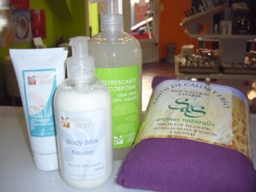 Pack loción y gelchampú de romero y lavanda Relajante250ml y por 1€ más, regalo de un desodorante de aloe vera y alumbre.
