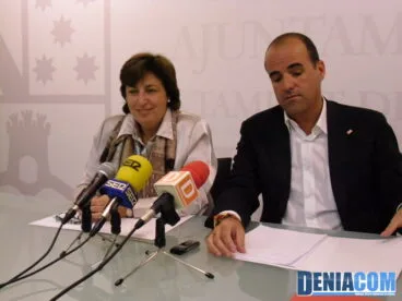 Pepa Font i Enrique Sastre fan balanç de la vigilància a les platges de Dénia