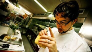 Quique Dacosta Restaurant a Dénia ja és tres estrelles Michelin