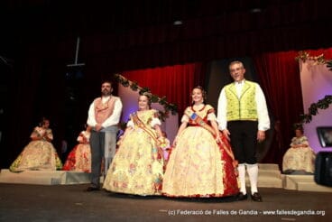 Rocío Patricio en la presentación infantil de Gandia