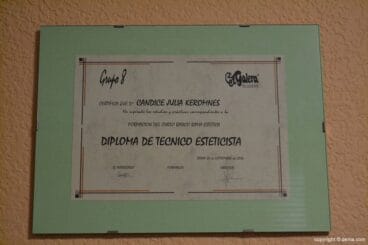 diploma estética