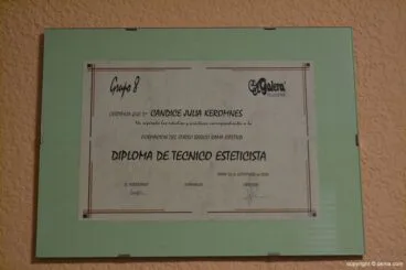 diploma estética