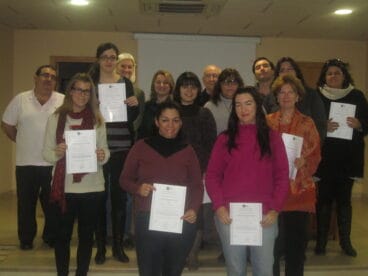 17 alumnes finalitzen el curs d'alemany a Gavilà Ferrer