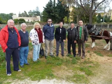 Calpe visita huertos urbanos de Dénia